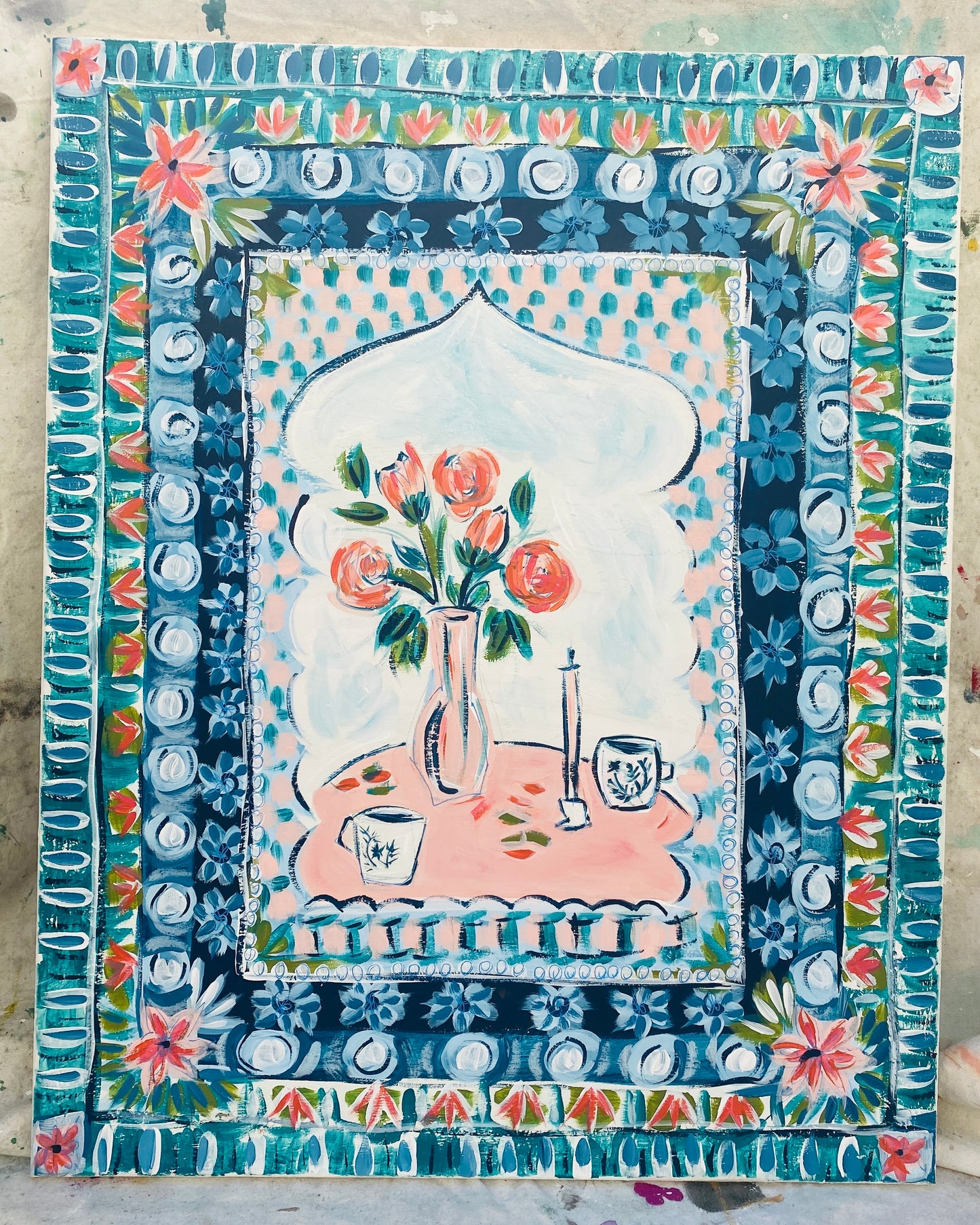 'Mornings With You' Original 20x32