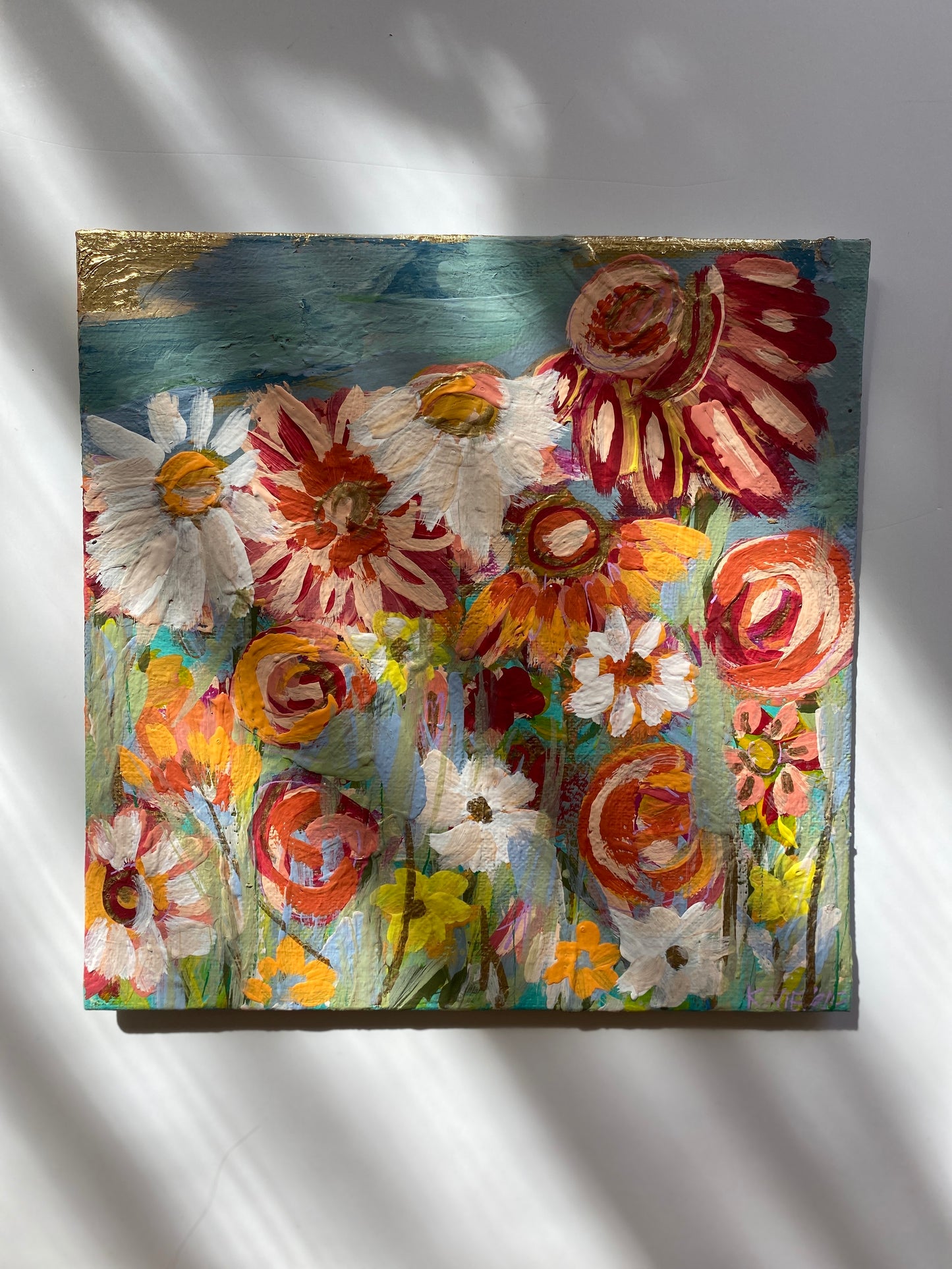 Florals Gone Wild 8x8 #2