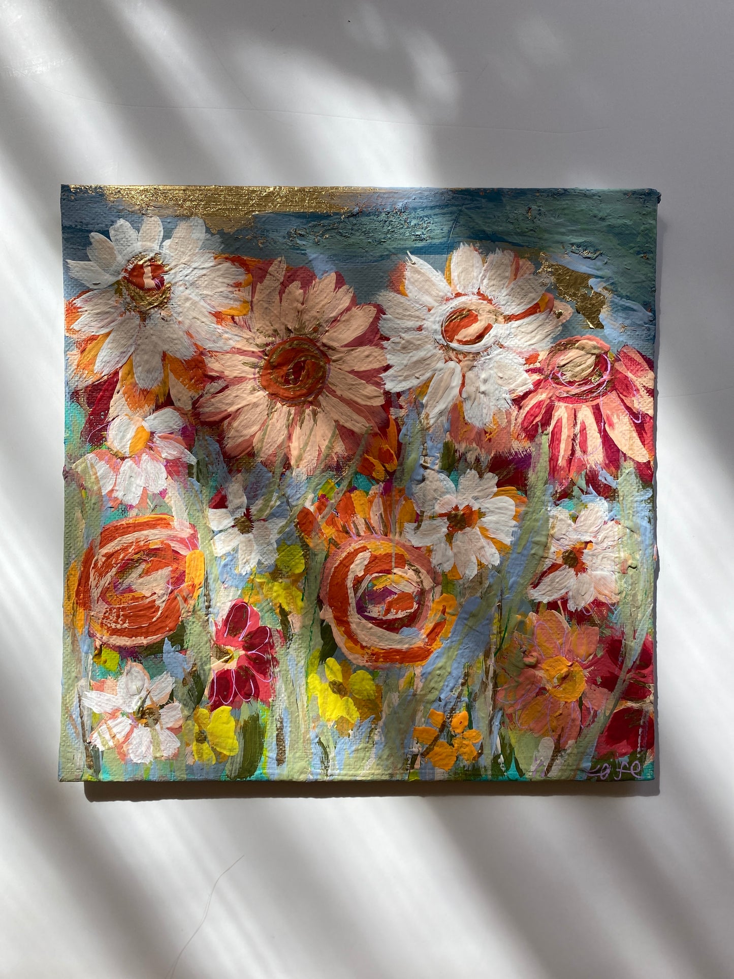 Florals Gone Wild 8x8 #1