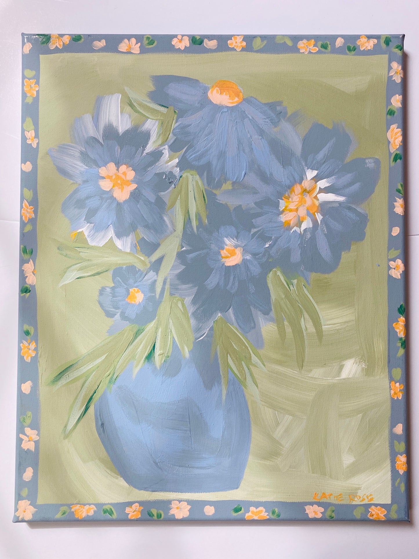 Not So Blue 18x24