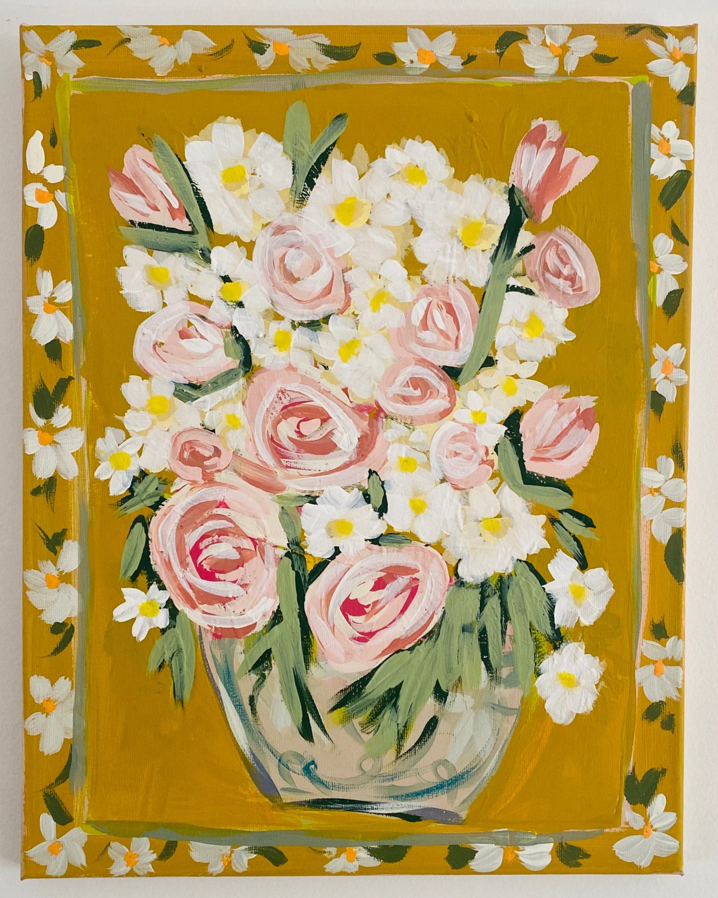 "Mom's Favorite Flowers" 12x16