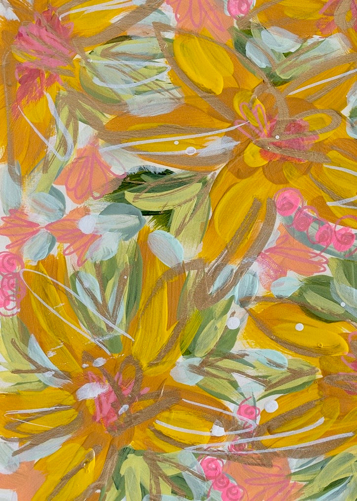 'Dancing Daisies' 5x7 Print