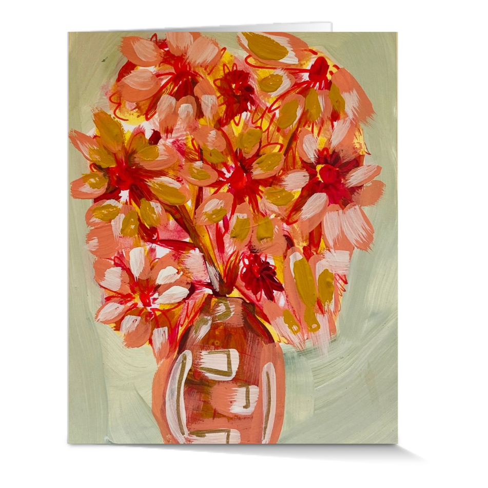 'Blooming' 4x5 Card
