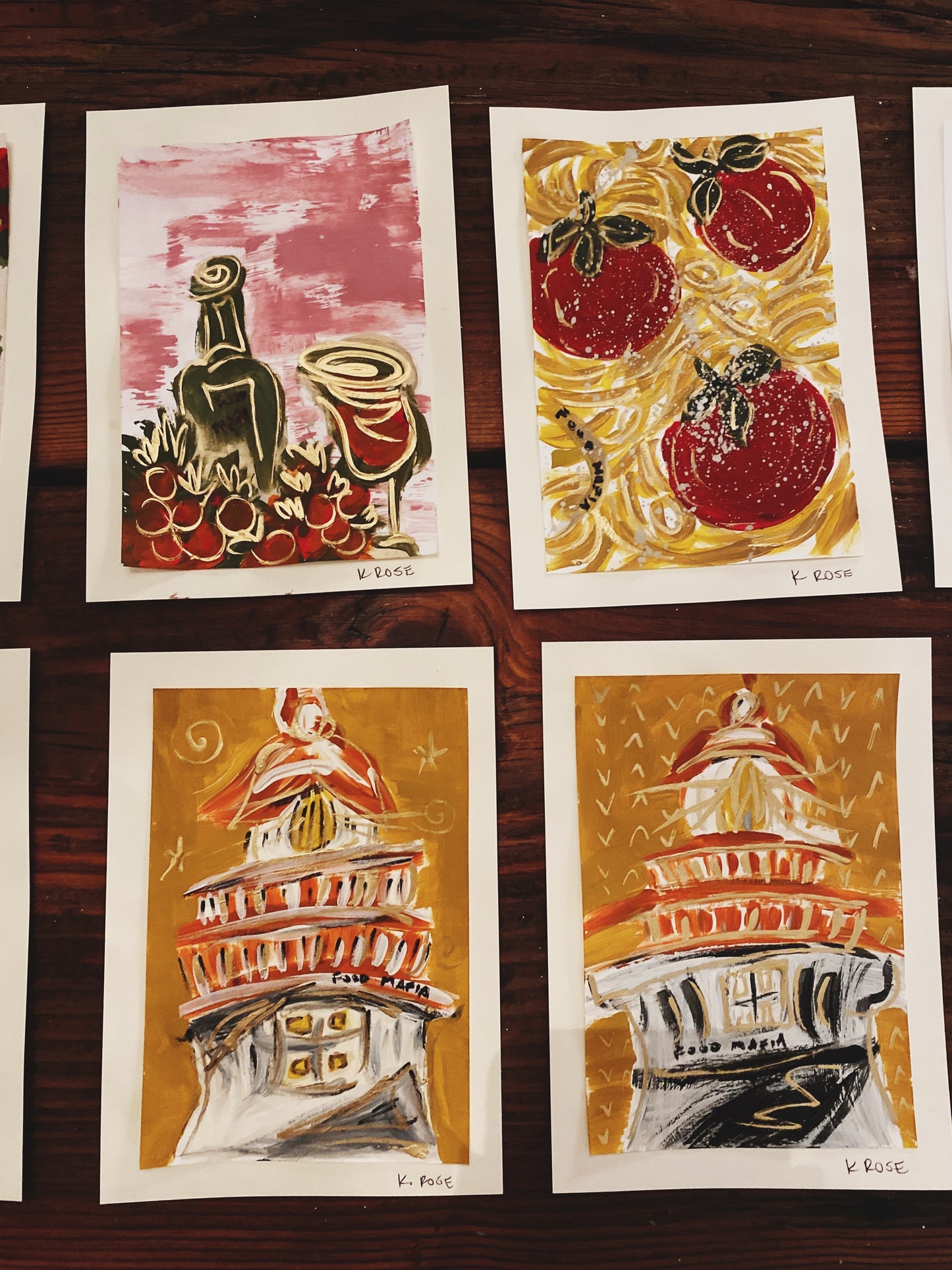 The 1,000 Card Project – Matted Minis