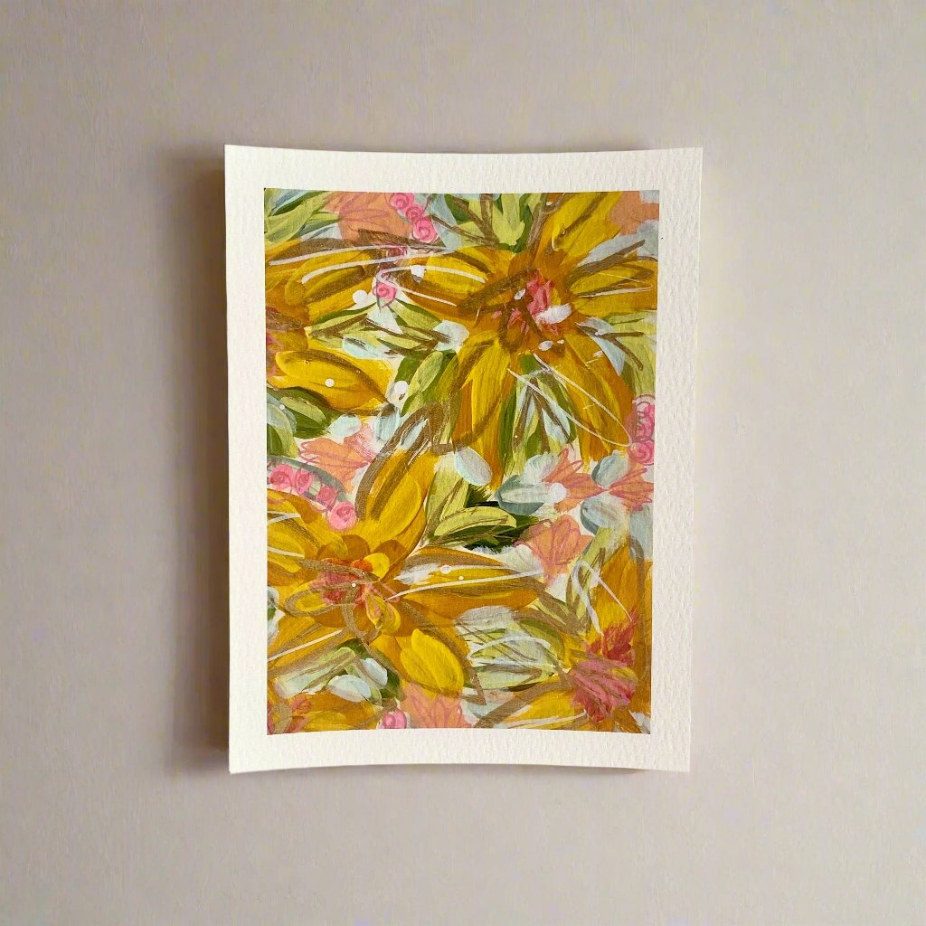 'Dancing Daisies' 5x7 Print