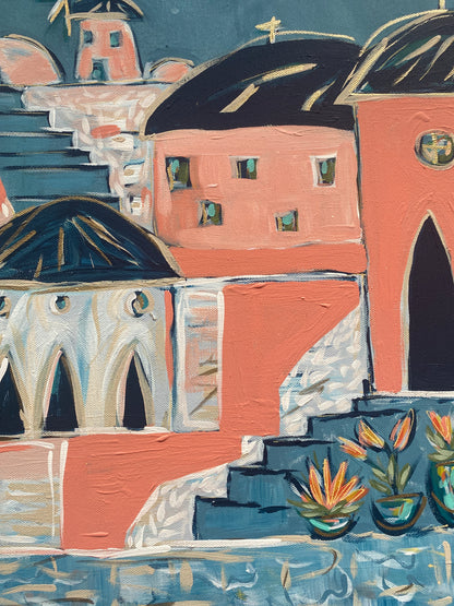 Santorini Original 24x36