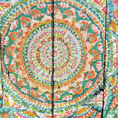 4x4ft Barn Wood Mandala