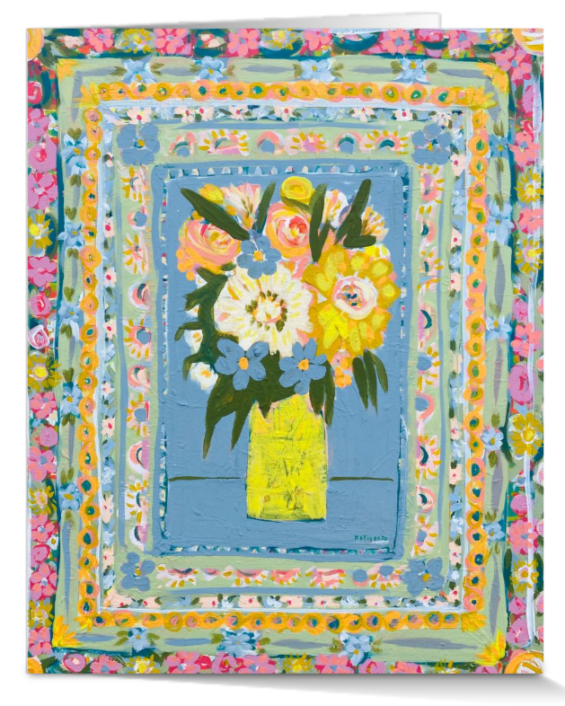 'Spring Bouquet' 4x5 Card